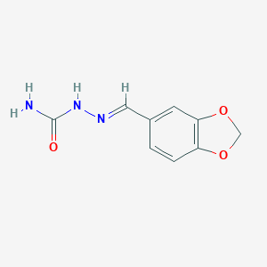 [(E)-1,3-benzodioxol-5-ylmethylideneamino]urea
