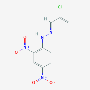 2-Chloropropenaldehyde 2,4-dinitrophenylhydrazone