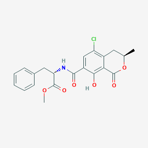 molecular formula C21H20ClNO6 B231023 Ochratoxin A methyl ester CAS No. 16281-44-0
