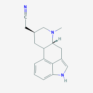 molecular formula C16H23NO B231028 D-6-Methyl-8-cyanomethylergoline CAS No. 18051-18-8