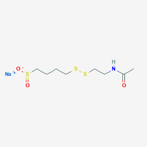 Sodium 4-(2-acetamidoethyldithio)butanesulfinate
