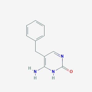 molecular formula C11H11N3O B023103 4-Amino-5-benzyl-1H-pyrimidin-2-one CAS No. 108044-72-0
