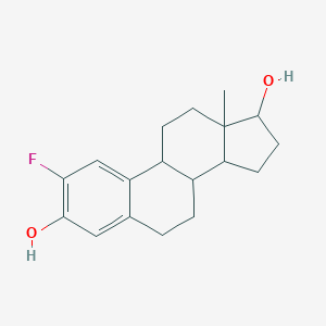 molecular formula C22H14Br2N4O14S4 B231048 FLURADOLINE CAS No. 16205-32-6