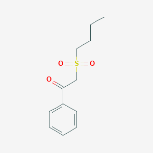 2-(Butane-1-sulfonyl)-1-phenylethan-1-one