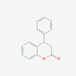 molecular formula C15H12O2 B231079 4-Phenyl-2-chromanone 