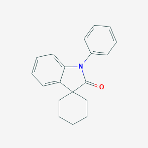 molecular formula C19H19NO B231095 1'-Phenylspiro[cyclohexane-1,3'-indole]-2'-one 