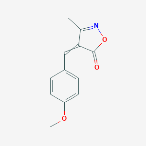 5(4H)-Isoxazolone, 4-[(4-methoxyphenyl)methylene]-3-methyl-