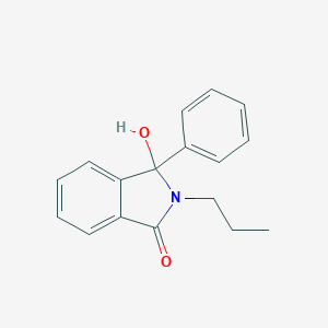 molecular formula C17H17NO2 B231106 3-Hydroxy-3-phenyl-2-propyl-1-isoindolinone 