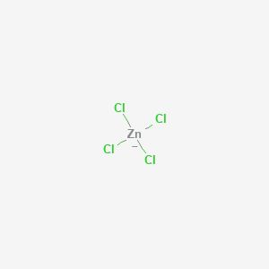 molecular formula C6H15NO3S B231116 Tetrachlorozincate(2-) CAS No. 15201-05-5