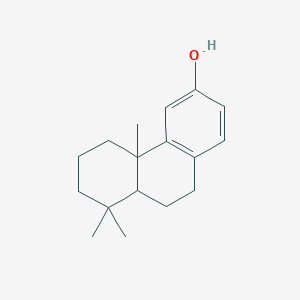 molecular formula C4H8NNaO2 B231139 Podocarpa-8,11,13-trien-12-OL CAS No. 15340-76-8