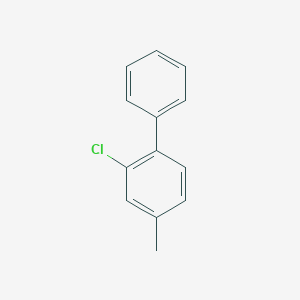 molecular formula C13H11Cl B231144 2-Chloro-4-methyl-1,1'-biphenyl CAS No. 19493-33-5