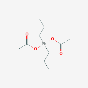 molecular formula C10H20O4P B231175 Dipropyl lead diacetate CAS No. 18279-19-1