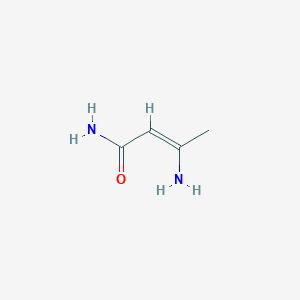 molecular formula C4H8N2O B231188 3-Aminocrotonamide CAS No. 15846-25-0