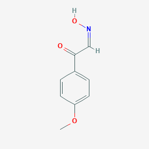 molecular formula C9H9NO3 B231195 (4-Methoxyphenyl)(oxo)acetaldehyde oxime 