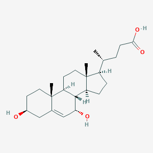 molecular formula C11H26O6Si B231222 isoUDCA CAS No. 19246-13-0