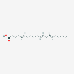 molecular formula C29H25N3O7S2 B231223 5(Z),11(Z),14(Z)-Eicosatrienoic Acid CAS No. 15541-36-3