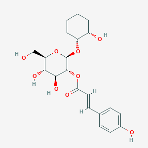 molecular formula C21H28O9 B231264 Grandidentatin CAS No. 15732-48-6