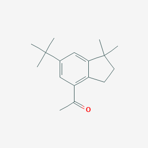 molecular formula C17H24O B023127 Celestolide CAS No. 13171-00-1