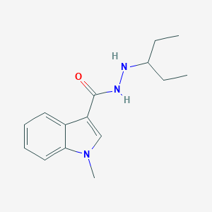 N'-(1-ethylpropyl)-1-methyl-1H-indole-3-carbohydrazide