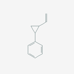 molecular formula C4H5NO2 B231292 1-Phenyl-2-vinylcyclopropane CAS No. 17955-09-8