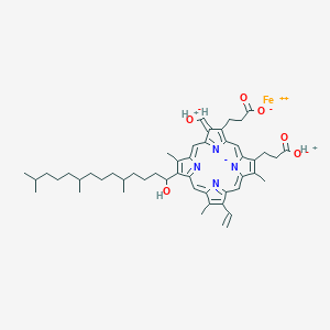 molecular formula C49H62FeN4O6 B231329 Heme a3 CAS No. 18535-39-2