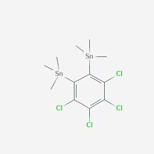 Trimethyl-(2,3,4,5-tetrachloro-6-trimethylstannylphenyl)stannane