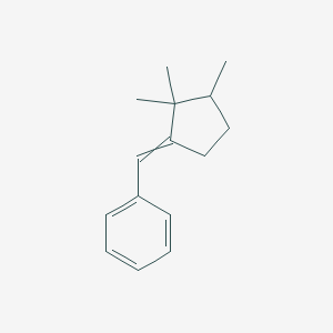 [(2,2,3-Trimethylcyclopentylidene)methyl]benzene