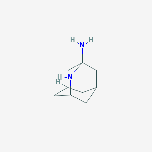 molecular formula C5H8N4O2 B231362 2-Azatricyclo[3.3.1.1~3,7~]decan-1-amine CAS No. 18988-57-3