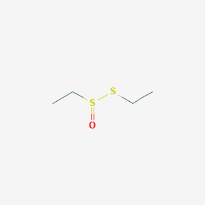 molecular formula C4H10OS2 B231407 S-ethyl ethanesulfinothioate CAS No. 18542-39-7
