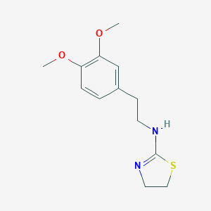 N1-(1,3-thiazolan-2-yliden)-2-(3,4-dimethoxyphenyl)ethan-1-amine