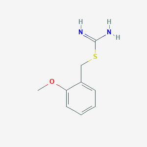 molecular formula C9H12N2OS B231457 2-Methoxybenzyl imidothiocarbamate 