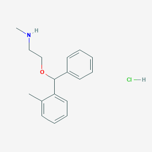 molecular formula C17H22ClNO B023146 Tofenacin hydrochloride CAS No. 10488-36-5