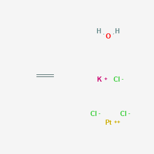 molecular formula C2H6Cl3KOPt B231502 2,2,2-Trichloroethylene platinum(II) CAS No. 16405-35-9