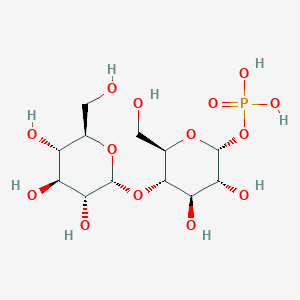 molecular formula C12H23O14P B231525 Maltose 1-phosphate CAS No. 15896-49-8
