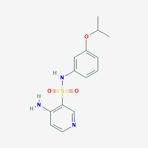 4-amino-N-(3-isopropoxyphenyl)-3-pyridinesulfonamide