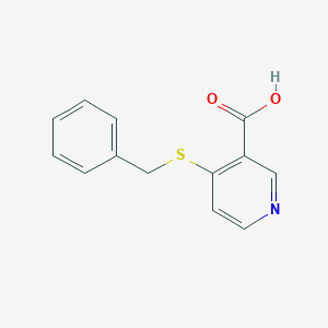 4-(Benzylthio)nicotinic acid