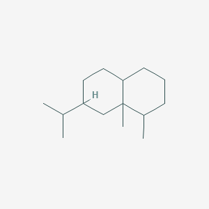1,8a-dimethyl-7-propan-2-yl-2,3,4,4a,5,6,7,8-octahydro-1H-naphthalene