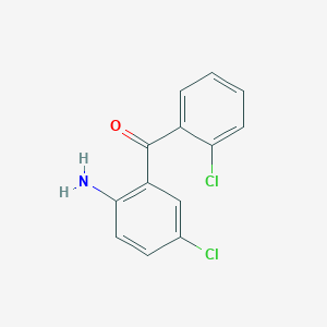 molecular formula C13H9Cl2NO B023164 2-Amino-2',5-dichlorobenzophenone CAS No. 2958-36-3