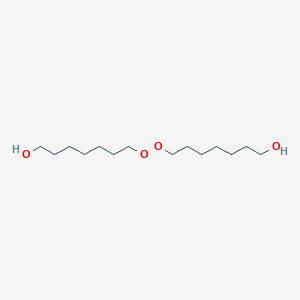 Bis(1-hydroxyheptyl)peroxide