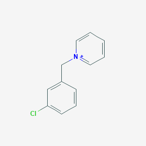 molecular formula C12H11ClN+ B231670 1-(3-Chlorobenzyl)pyridinium 
