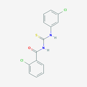 1-(2-Chlorobenzoyl)-3-(3-chlorophenyl)thiourea