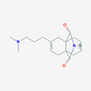 N-(3-(Dimethylamino)propyl)-1,4,5,8-tetrahydro-4a,8a-naphthalenedicarboximide