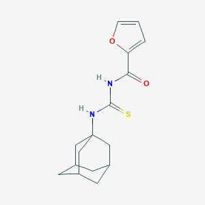 molecular formula C16H20N2O2S B231707 N-(1-adamantyl)-N'-(2-furoyl)thiourea 
