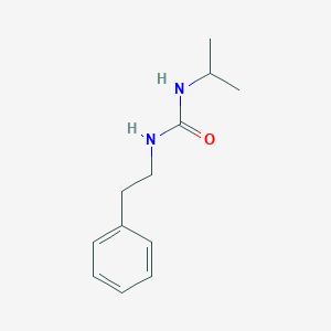 molecular formula C12H18N2O B231724 N-isopropyl-N'-(2-phenylethyl)urea 