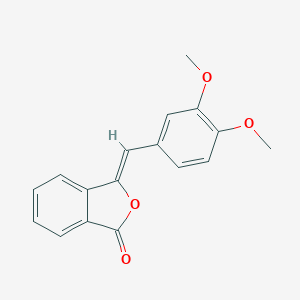 molecular formula C17H14O4 B231744 3-(3,4-Dimethoxybenzylidene)phthalide 