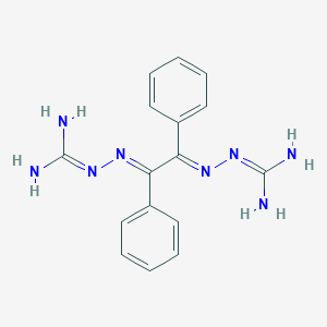 molecular formula C32H56O8Sn B231767 Diphenylglyoxal bis(guanylhydrazone) CAS No. 16098-69-4