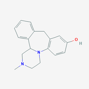 molecular formula C₁₈H₂₀N₂O B023177 8-Hydroxymianserin CAS No. 57257-81-5