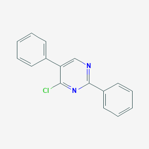 molecular formula C16H11ClN2 B231794 4-Chloro-2,5-diphenylpyrimidine 