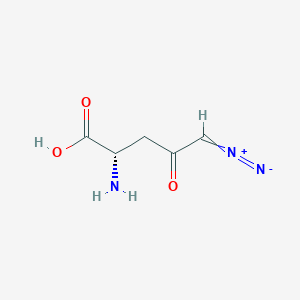 molecular formula C26H50N2O3 B231816 5-Diazo-4-oxonorvaline CAS No. 17808-06-9