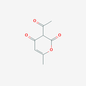 molecular formula C8H8O4 B231827 Dehydroacetic acid CAS No. 16807-48-0